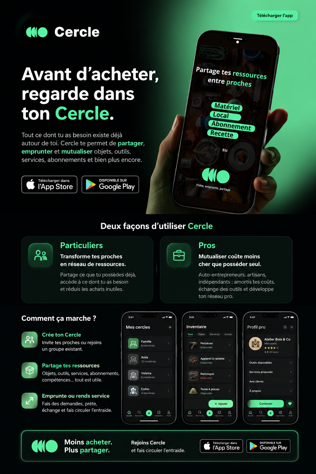 Visuel officiel de Cercle